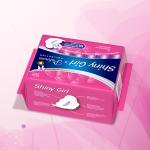 Woman Sanitary Napkins With Super Absorb Pure Cotton Surface Female Sanitary Pad