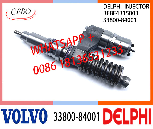VOL 33800-84001 BEBE4B15003 Fuel engine Diesel Injector 33800-84001 BEBE4B15003 A3 for VOL / L ENGINE EURO 2+