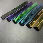 Decorative Polished Stainless Steel Trim Strip Modern Style Custom Shaped
