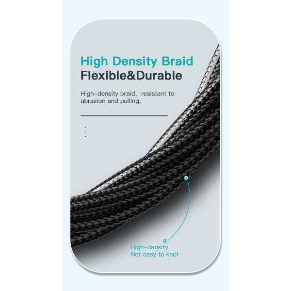 LED Digital Display USB C To C Cable Quick Charge HD 100W OEM/ODM 1M 2M 3M 5A