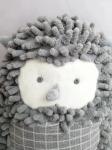 Stuffed Animal Hedgehog Toy Chenille And PP Cotton Filling Cute Baby Comfort Toy