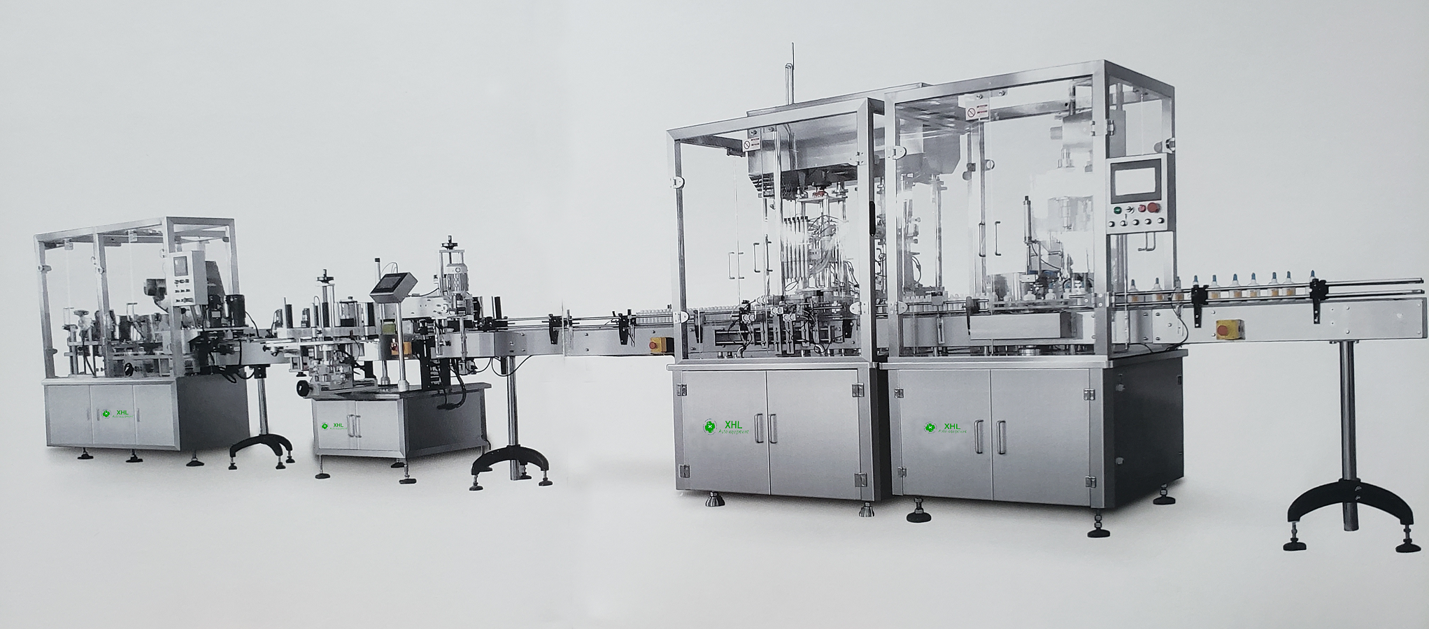 XHL 100g 50BPM Shampoo Bottle Filling Machine