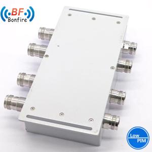 Wholesale DQ-XXXXX 300W 617-3800MHz 4.3-10 Female 4 in 4 out Hybrid Coupler Combiner for Ibs from china suppliers