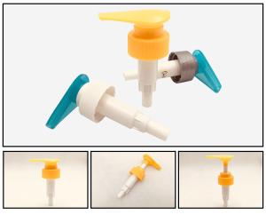 Wholesale Aluminum Matt Gold Collar Plastic Bottle Pump UV Coating 24 410 28 410 from china suppliers