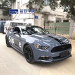 Weatherproof Colored PPF Film , PVC Matte Grey Metallic Vinyl Wrap