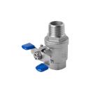 Temperature Normal Temperature Butterfly Handle 2PC Ball Valve with Female Male