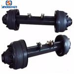 China Factory Semi Trailer Parts Germany 13TON Axles good quality parts