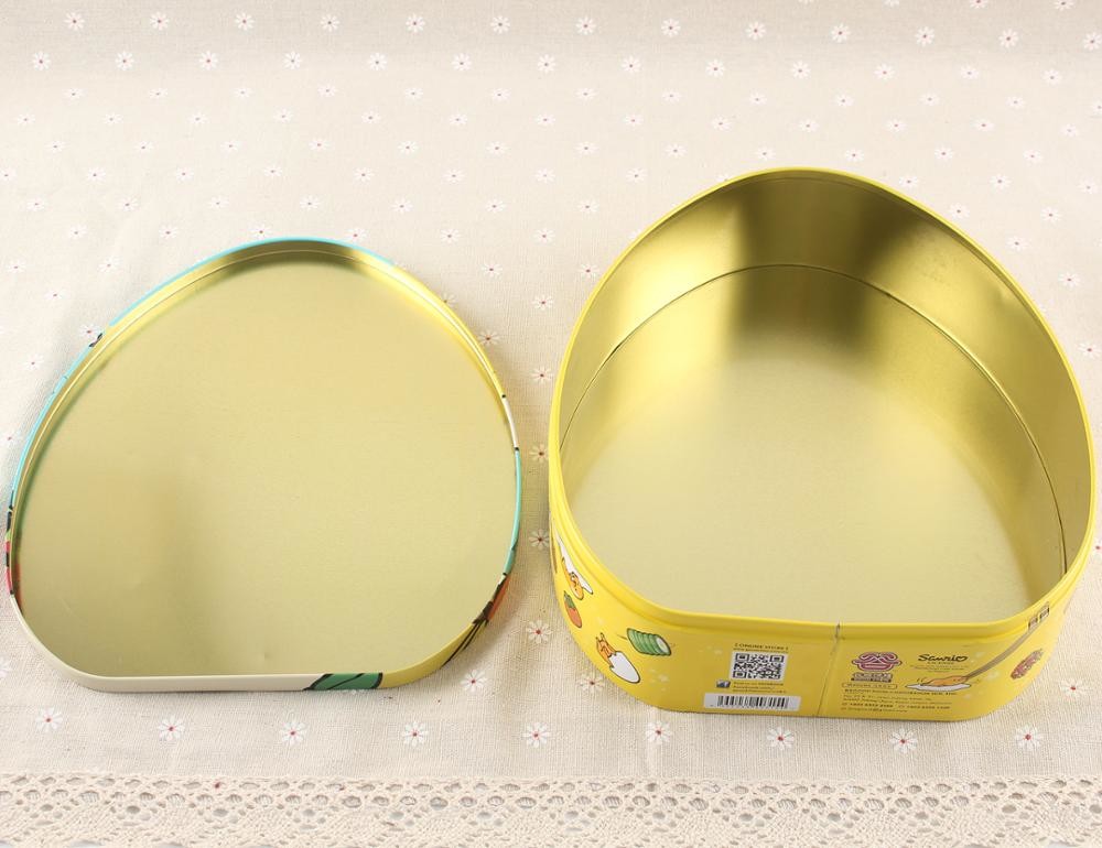 Customized Easter Egg Tins Eggmazing Decorative Tin Box Vintage Food Tin Containers