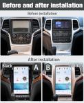 13.6 Inch Touch Screen Stereo For 2011-2013 Jeep Grand Cherokee 128G Navigation
