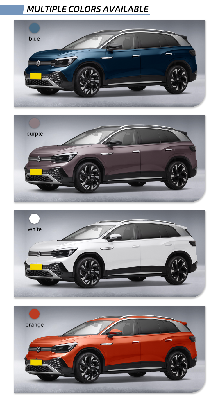 In stock Fast delivery New new design VW ID.6 CROZZ 2022 long battery life pro version hot selling all over the world Brand new