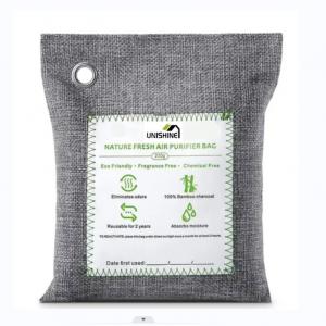 Wholesale Sustainable 200g Bamboo Charcoal Air Purifying Bags For Car And Home from china suppliers