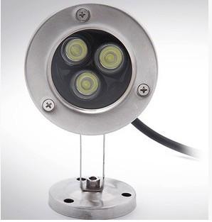 High Quality 3W 6W 9W 12W 15W 18W Underwater LED Light AC90-265V/ DC12V Aluminum