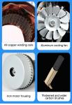 Bldc Micro Wet and Dry Vacuum Cleaner Micro Motor Customized Faradyi Industrial