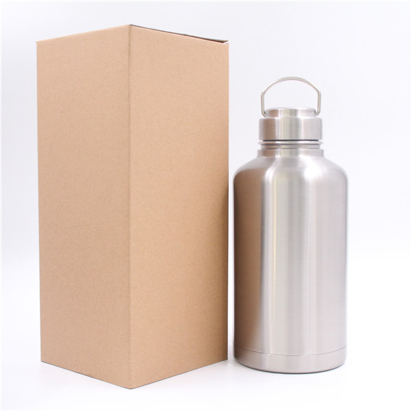 64 OZ Wide Mouth Vacuum Insulated Stainless Steel Growler