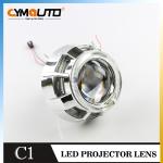 2.5 Inch 3 Inch Headlight Projector Shrouds Xenon LED With Angel Eyes