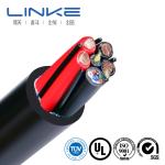 Water Resistant Rubber Sheath Flexible Electrical Power Cable for Submerged
