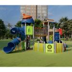 LLDPE 304 Stainless Kids Playground Slide Attractive Children
