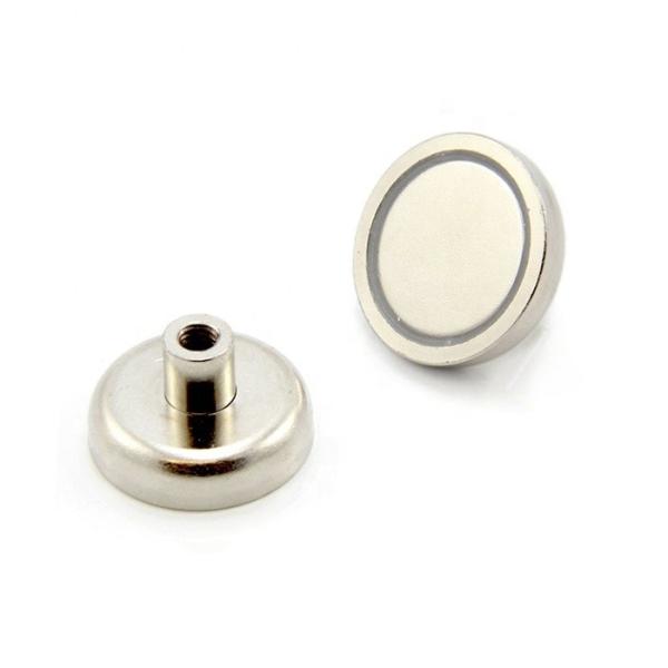 Composite Material Round NdFeB Magnet Neodymium Pot Magnet D60mm with 160kg