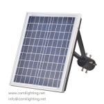 Aluminum 12000lm 100W 120LM/W Solar Fence Post Lights