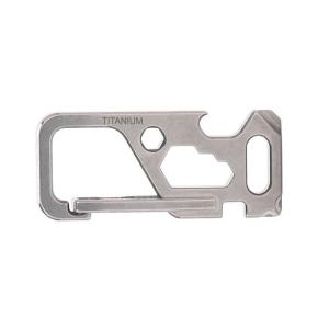 Wholesale Functional Titanium Keyring Corrosion Resistance For EDC Outdoor Hiking from china suppliers