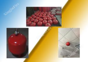 China 1.6Mpa Red Fm200 Hanging Fire Extinguisher Automatic dry powder Fire Extinguisher Ball on sale