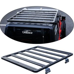 Wholesale Anti-corrosion Universal Off Road Aluminum Jeep Wrangler JL JK JT Basket Top Luggage Car Roof Racks from china suppliers
