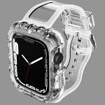 Fashionable 6 Colors TPU Loop Replacement Sport Bands for Apple Watch 7 and