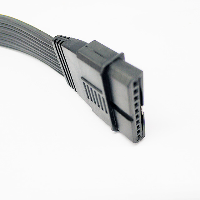 Banana Holter ECG Cable 10 Lead IEC AHA Schiller MS-12