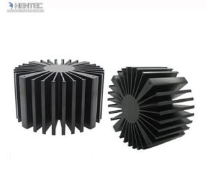 Wholesale T4 T5 T6 Temper Heat Sink Aluminium Extrusion Profiles with Black Anodized from china suppliers