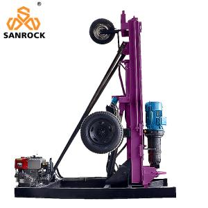 Wholesale Hydraulic Rotary Borehole Portable Drilling Rig Mining Machine 50m Deep Rock Drilling Rig from china suppliers