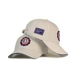 100% Cotton 60CM Men Dad Hat Casual Rubber Patch Logo
