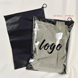 Wholesale PVC Frosted Clear Plastic Zipper Bag Sealed for Clothing Shoes Quilt Storage from china suppliers