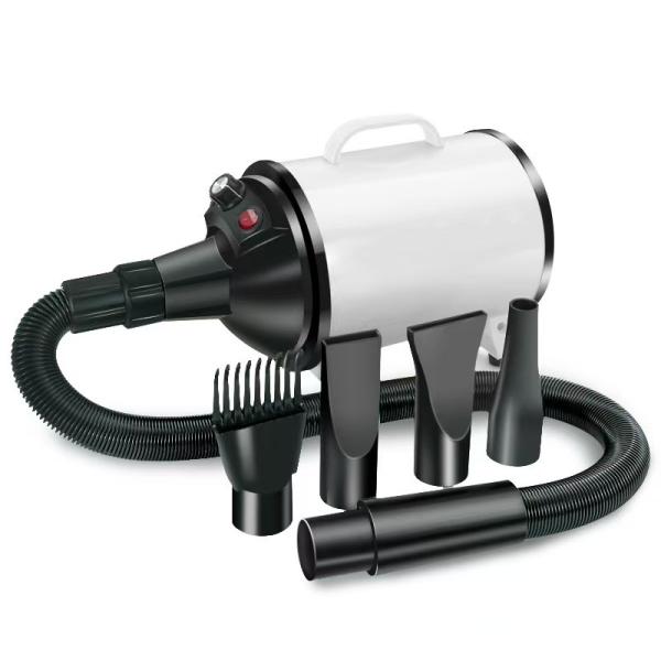 Fast Drying Pet Hair Dryer 4-in-1 Professional Quiet Blow Dryer for Dogs Cats