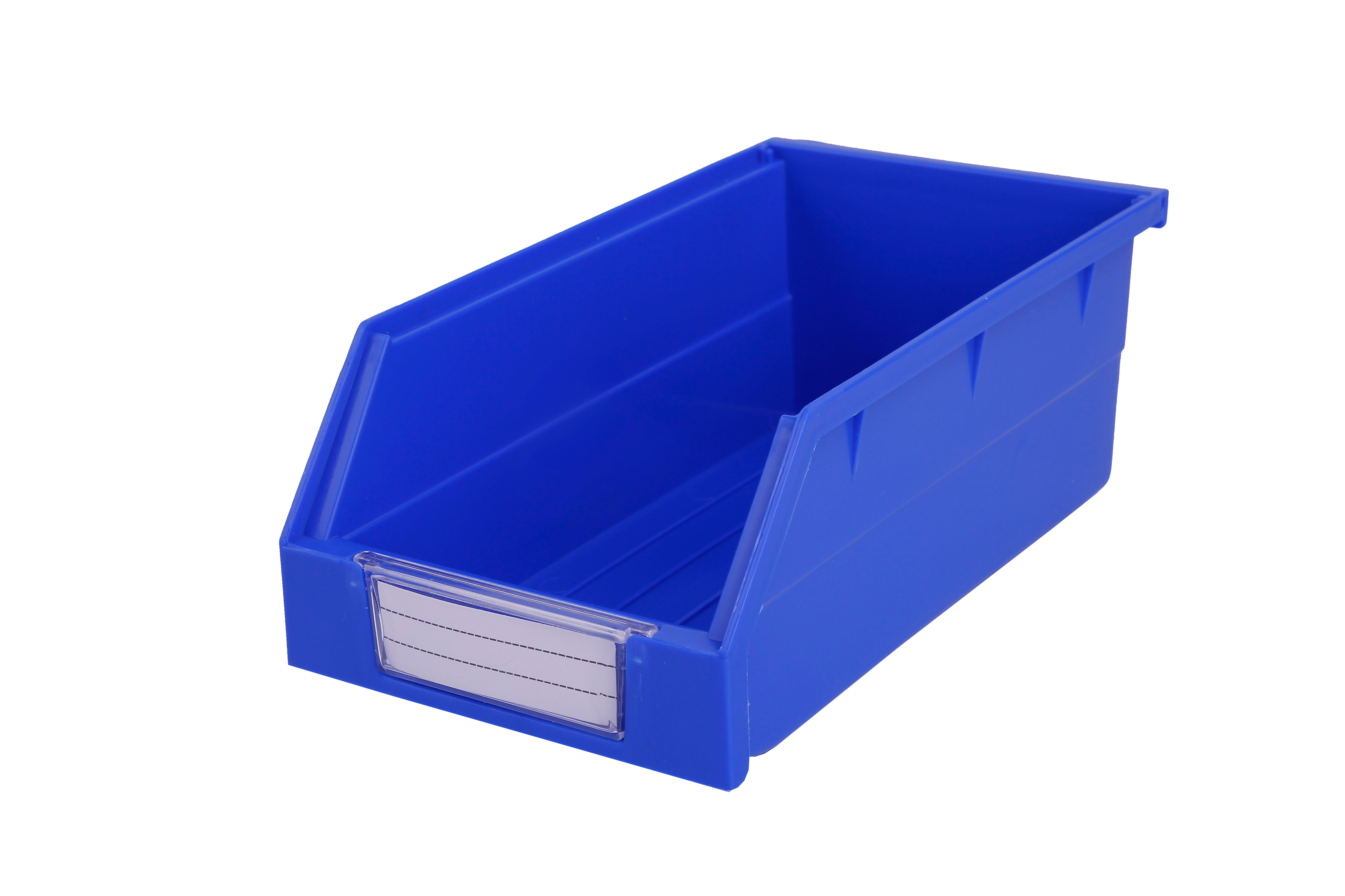 Stackable Plastic Bins for Shop Display Organize Tools and Supplies Efficiently