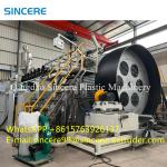Plastic PE PP PVC Solid Wall Spiral Winding Pipe Extrusion Line Machinery