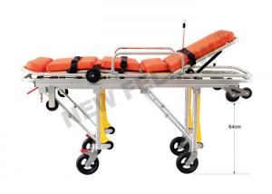 Wholesale Flexible Heavy Duty Big Ambulance Stretcher Chair Trolley , Folding Stretcher With Wheels from china suppliers