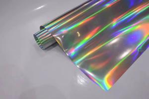 Wholesale Eco-Solvent/UV Printing Hologram Vinyl Sticker Laser Vinyl Rainbow Effect for Motorcycle Decoration from china suppliers