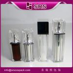 hot sell with good quality and good price square shape bottle,airless wholesale