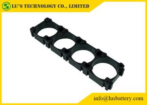 Wholesale 4P 21700 Spacer DIY Battery Accessories Black ABS Long Lifespan from china suppliers