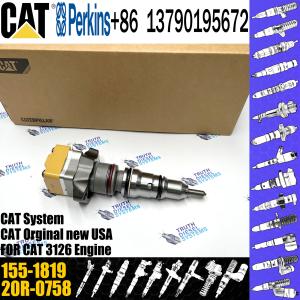 Wholesale C-a-t 3126B Engine Excavator Parts Diesel Fuel Injector 155-1819 179-6020 138-8756 1OR-0781 222-5963 For Caterpillar from china suppliers