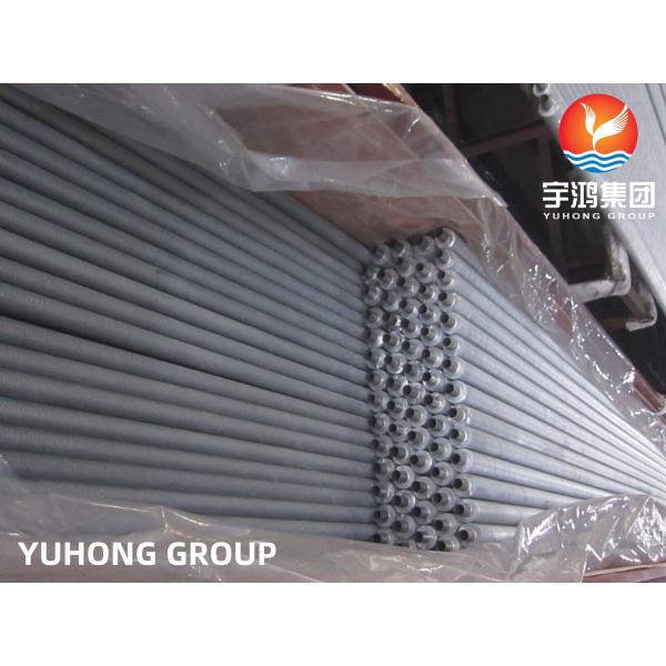 Embedded Fin Tube ASTM A179 Seamless Tube with L Type Aluminum Fins for Heater
