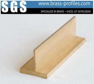 Wholesale 25mm Metal Brass Alloy T Sheet and C38000 DIY Copper T Slot Framing from china suppliers