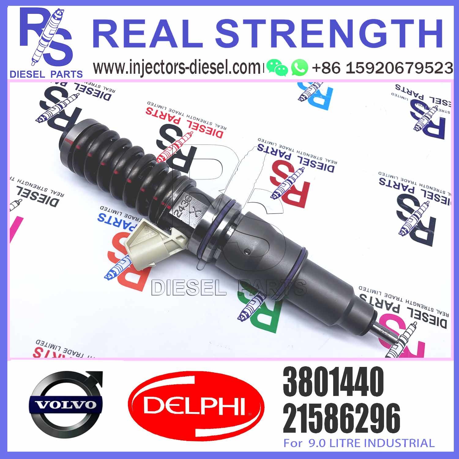 New Diesel Fuel Injector 3801368 BEBE4D30001 3801368 TAD1340VE 21379931 For Vol-vo Pen-ta MD13 BEBE4D27001 3803655