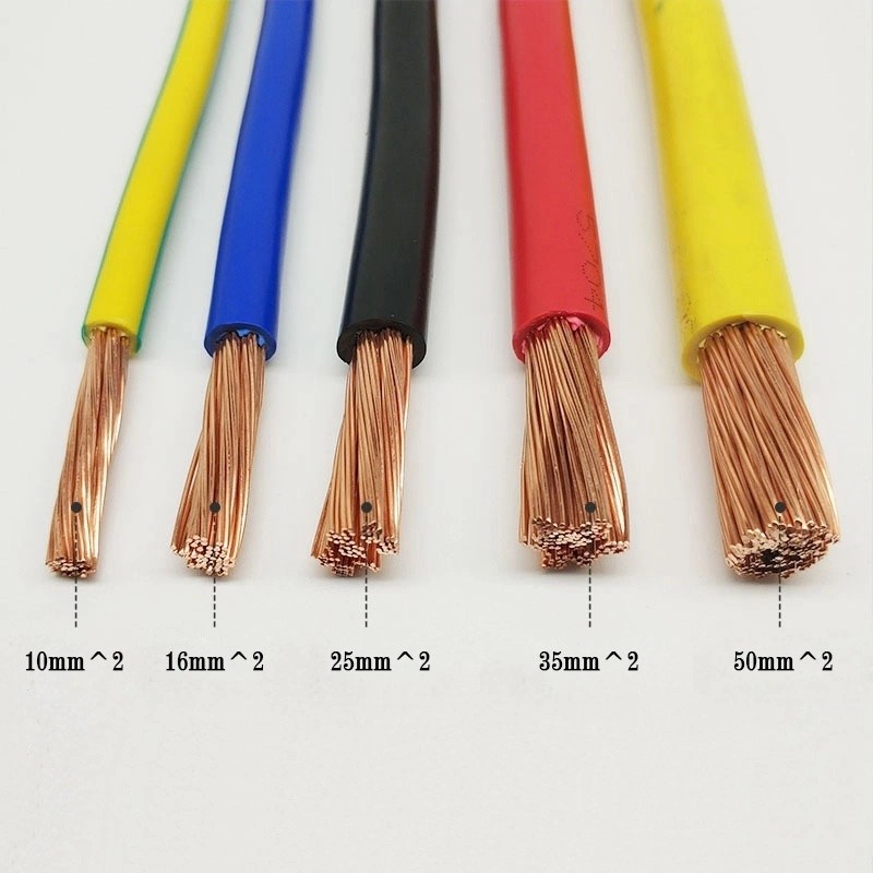 Building Wire Cable Nigeria 2.5mm 1.5mm Single Core PVC Insulated Copper Cable Wire