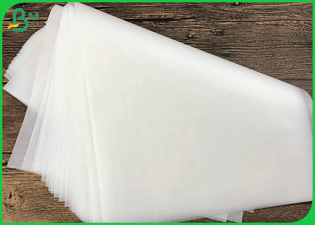 Oil proof 35gsm 38gsm Greaseproof Paper For Hamburg Wrapping Food Grade 