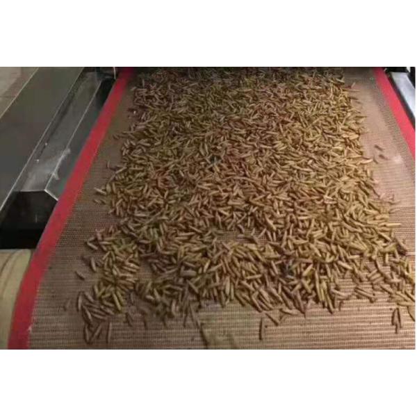 Ptfe Coated Fiberglass Mesh Conveyor Belt High Temperature Resistance