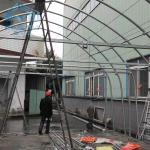Heat Preservation Blackout Light Deprivation Greenhouse Single Span Automatic