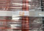 Orange Powder Coated Temporary Fence Panels O.D. 32mm/41mm Fortress Melbourne