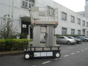 Wholesale 8m Self Propelled Hydraulic Aluminum Work Platform 400kg Loading For Two Men from china suppliers