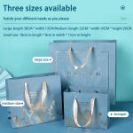 Hot Stamping Cardboard Gift Packaging Box Eco Friendly Handbag